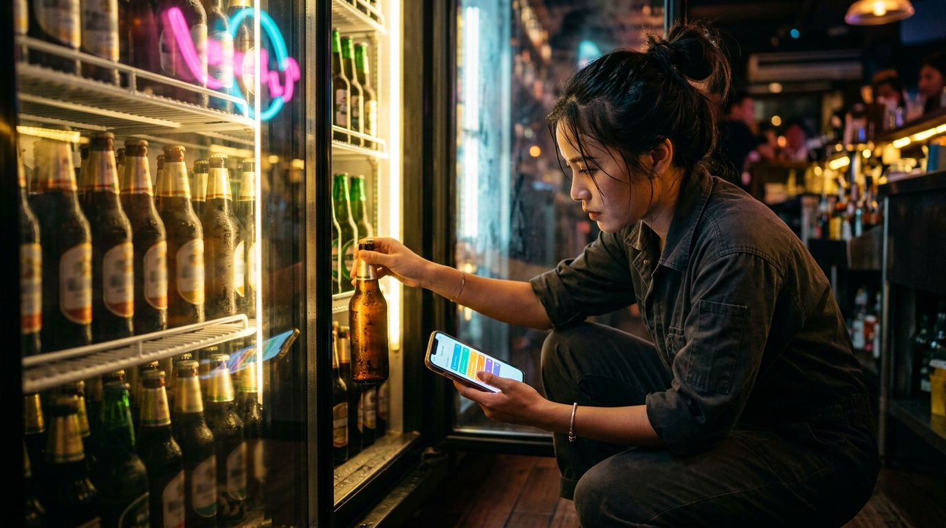 Counting the fridge against the app at close